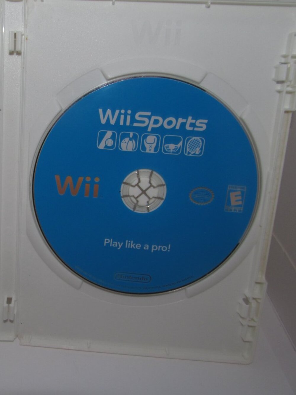 Wii Sports (Nintendo Wii, 2006) Tested Working Disc Only Clean Smoke Free Home